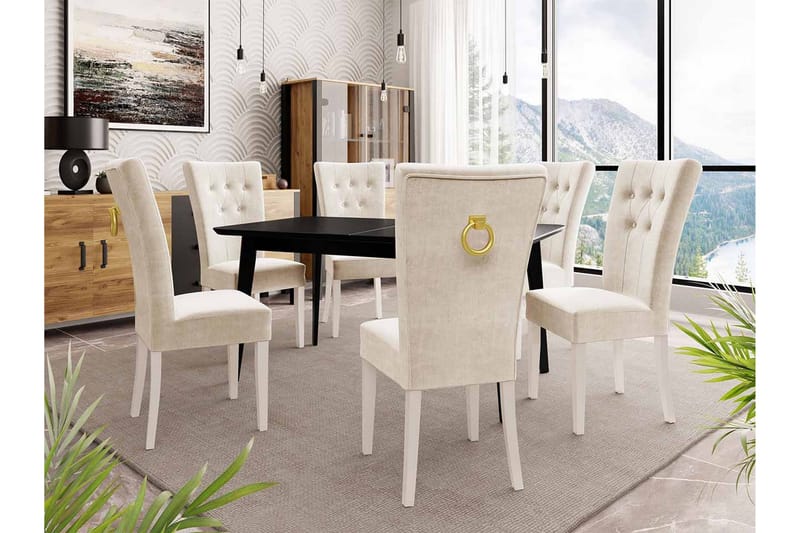 Matgrupp - Rosa - Möbler - Matplats - Matgrupp & matbord med stolar