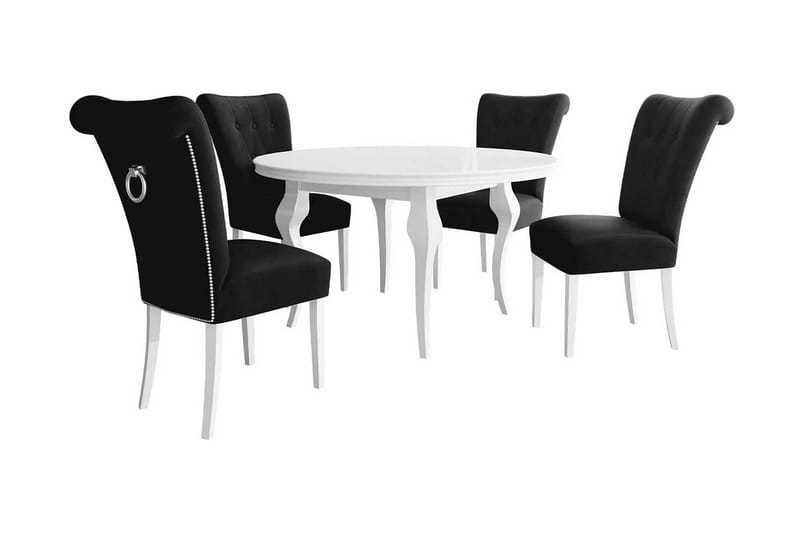 Matgrupp - Svart - Möbler - Matplats - Matgrupp & matbord med stolar