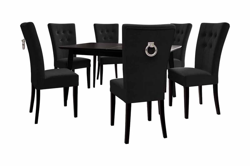 Matgrupp - Svart - Möbler - Matplats - Matgrupp & matbord med stolar