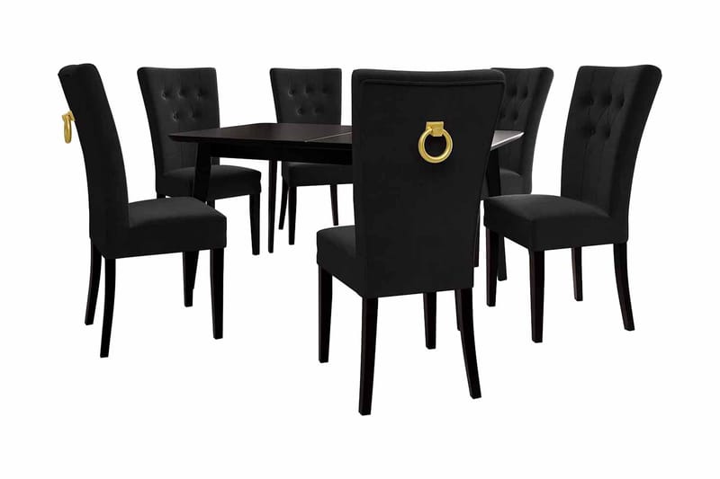 Matgrupp - Svart - Möbler - Matplats - Matgrupp & matbord med stolar