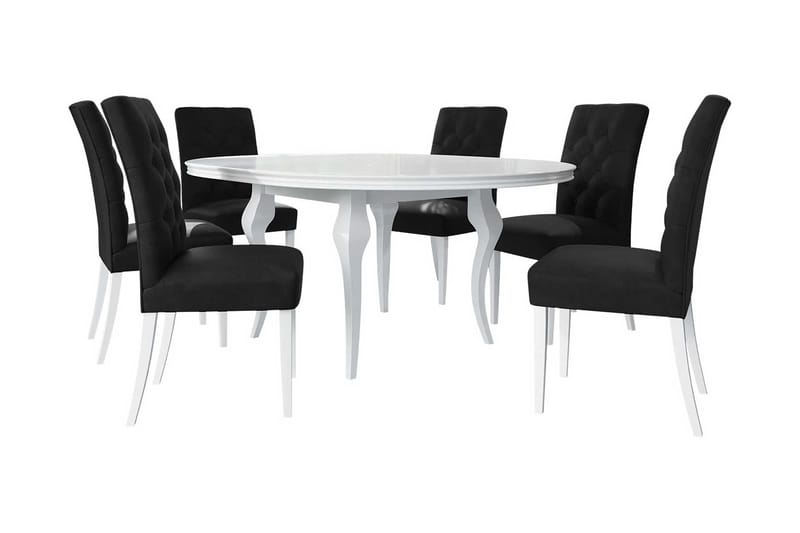 Matgrupp - Svart - Möbler - Matplats - Matgrupp & matbord med stolar