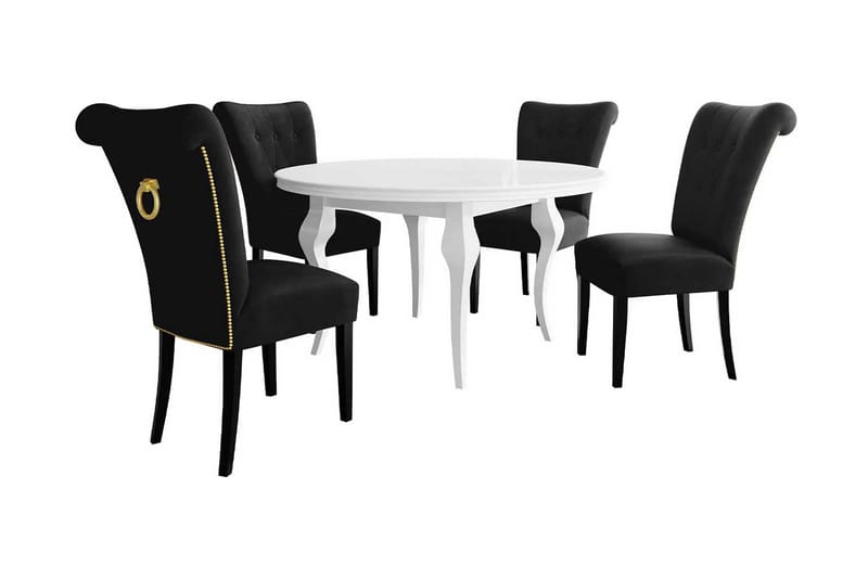 Matgrupp - Svart - Möbler - Matplats - Matgrupp & matbord med stolar
