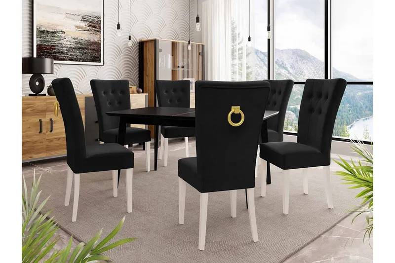 Matgrupp - Svart - Möbler - Matplats - Matgrupp & matbord med stolar