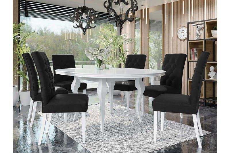 Matgrupp - Svart - Möbler - Matplats - Matgrupp & matbord med stolar