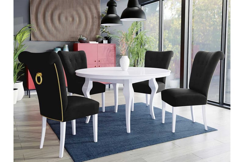 Matgrupp - Svart - Möbler - Matplats - Matgrupp & matbord med stolar