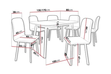Narberth Matgrupp - Möbler - Matplats - Matgrupp & matbord med stolar