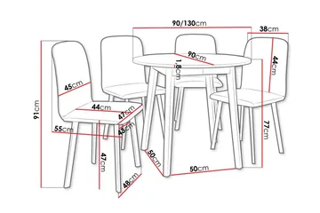 Narberth Matgrupp - Möbler - Matplats - Matgrupp & matbord med stolar