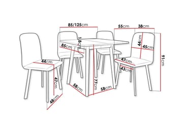 Narberth Matgrupp - Möbler - Matplats - Matgrupp & matbord med stolar
