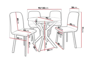 Narberth Matgrupp - Möbler - Matplats - Matgrupp & matbord med stolar