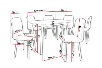 Narberth Matgrupp - Möbler - Matplats - Matgrupp & matbord med stolar