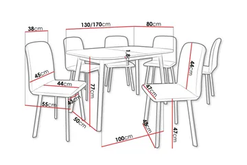 Narberth Matgrupp - Möbler - Matplats - Matgrupp & matbord med stolar