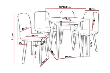 Narberth Matgrupp - Möbler - Matplats - Matgrupp & matbord med stolar