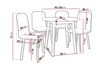 Narberth Matgrupp - Möbler - Matplats - Matgrupp & matbord med stolar