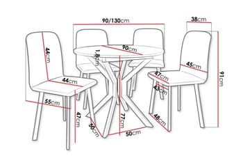 Narberth Matgrupp - Möbler - Matplats - Matgrupp & matbord med stolar