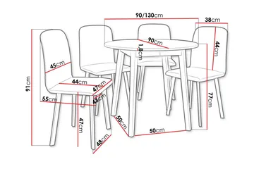 Narberth Matgrupp - Möbler - Matplats - Matgrupp & matbord med stolar