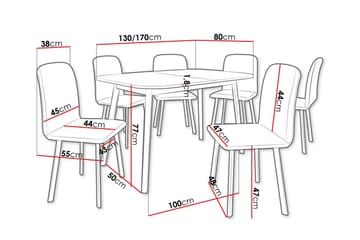 Narberth Matgrupp - Möbler - Matplats - Matgrupp & matbord med stolar