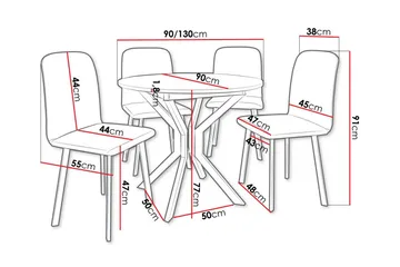 Narberth Matgrupp - Möbler - Matplats - Matgrupp & matbord med stolar