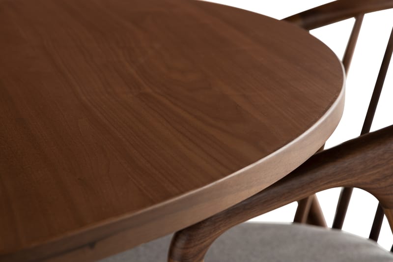 Noira Ovalt Matbord 220 cm med 6 Filip Matstolar - Möbler - Matplats - Matgrupp & matbord med stolar