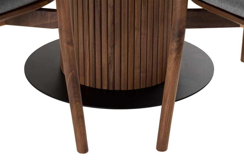 Noira Ovalt Matbord 220 cm med 6 Filip Matstolar - Möbler - Matplats - Matgrupp & matbord med stolar