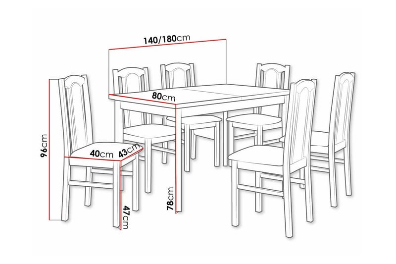Patrickswell Matgrupp - Möbler - Matplats - Matgrupp & matbord med stolar