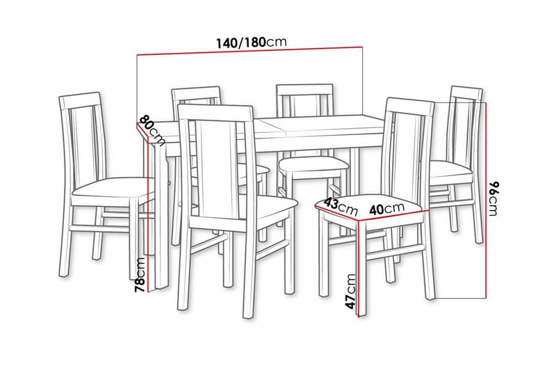 Patrickswell Matgrupp - Möbler - Matplats - Matgrupp & matbord med stolar
