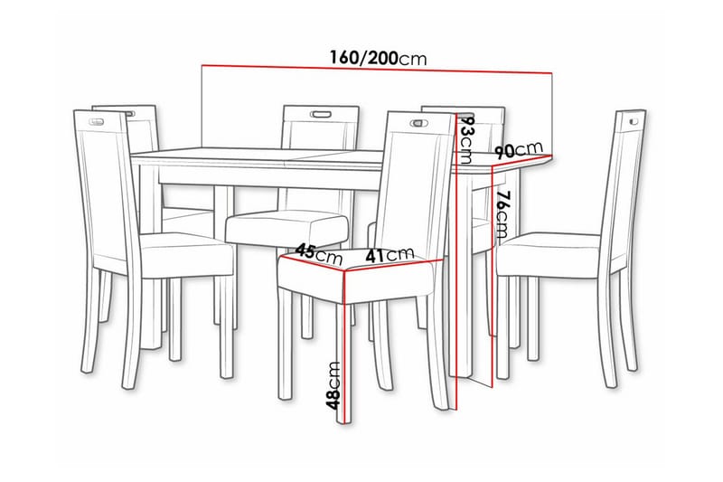 Patrickswell Matgrupp - Möbler - Matplats - Matgrupp & matbord med stolar