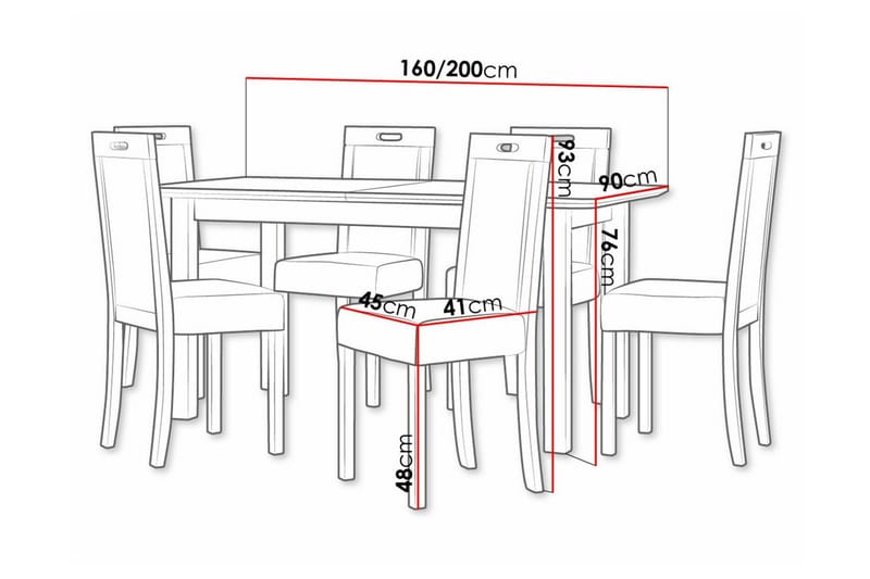 Patrickswell Matgrupp - Möbler - Matplats - Matgrupp & matbord med stolar