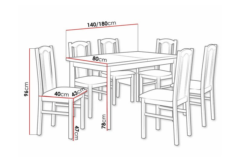 Patrickswell Matgrupp - Möbler - Matplats - Matgrupp & matbord med stolar