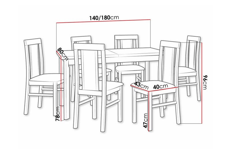 Patrickswell Matgrupp - Möbler - Matplats - Matgrupp & matbord med stolar