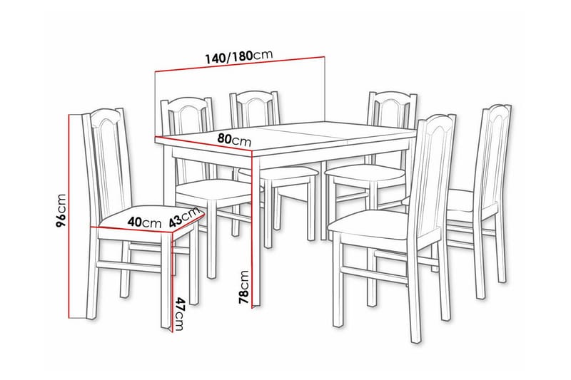 Patrickswell Matgrupp - Möbler - Matplats - Matgrupp & matbord med stolar