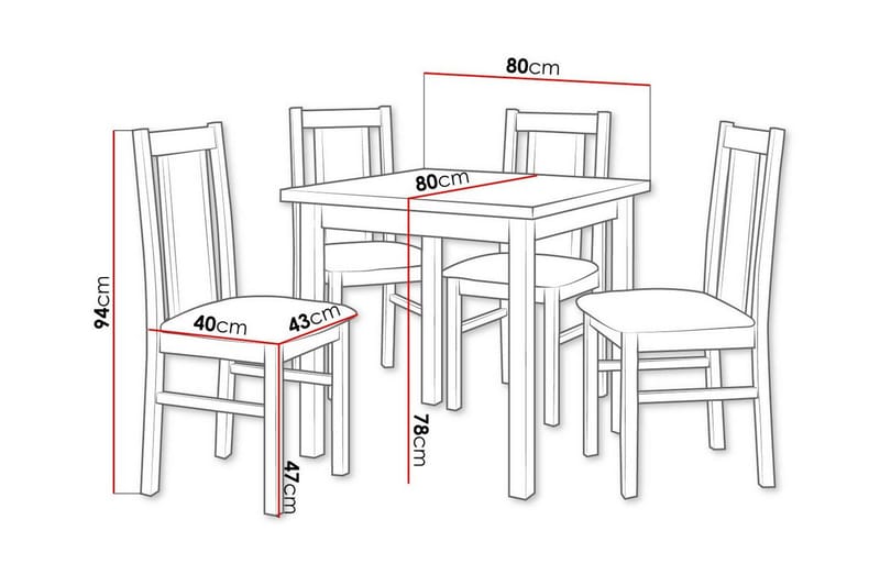 Patrickswell Matgrupp - Möbler - Matplats - Matgrupp & matbord med stolar