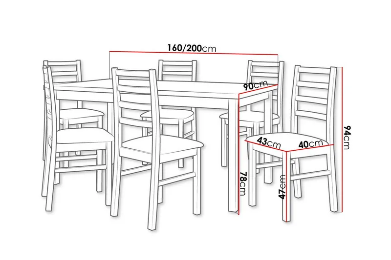 Patrickswell Matgrupp - Möbler - Matplats - Matgrupp & matbord med stolar