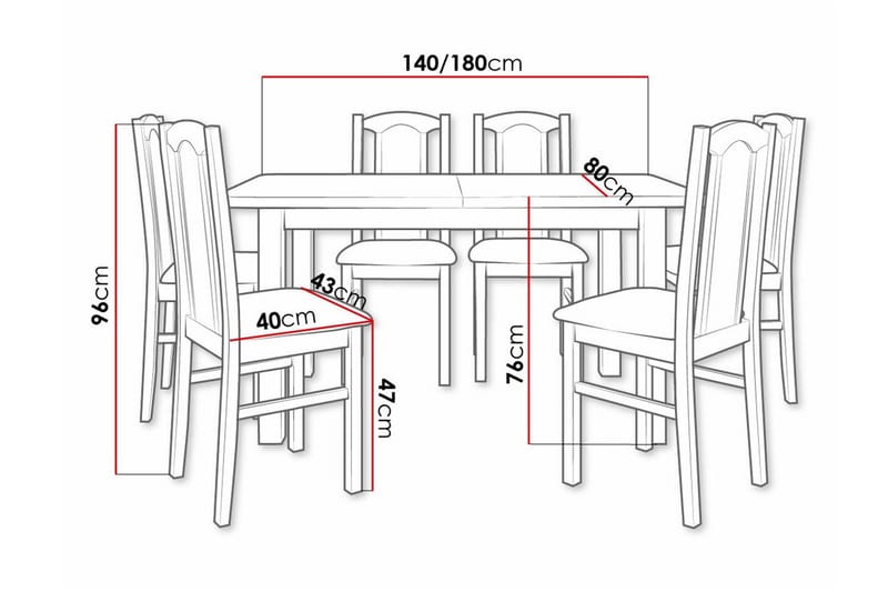 Patrickswell Matgrupp - Möbler - Matplats - Matgrupp & matbord med stolar