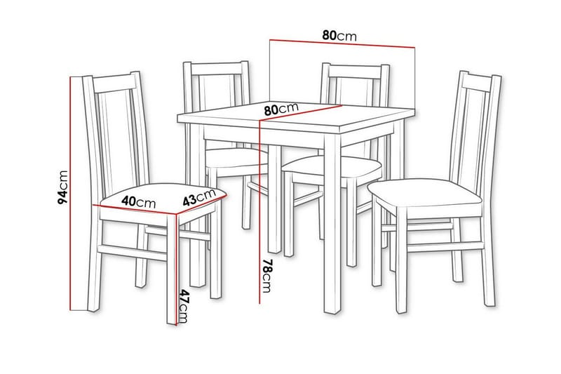 Patrickswell Matgrupp - Möbler - Matplats - Matgrupp & matbord med stolar