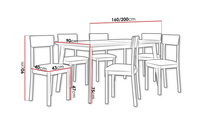 Patrickswell Matgrupp - Möbler - Matplats - Matgrupp & matbord med stolar