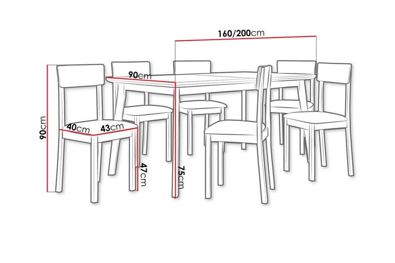 Patrickswell Matgrupp - Möbler - Matplats - Matgrupp & matbord med stolar