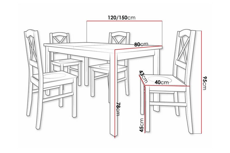 Patrickswell Matgrupp - Möbler - Matplats - Matgrupp & matbord med stolar