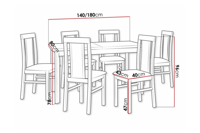 Patrickswell Matgrupp - Möbler - Matplats - Matgrupp & matbord med stolar