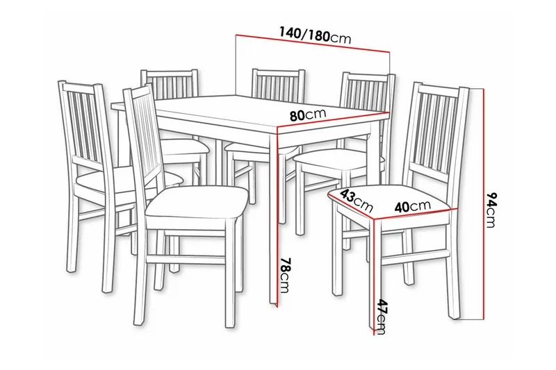 Patrickswell Matgrupp - Möbler - Matplats - Matgrupp & matbord med stolar