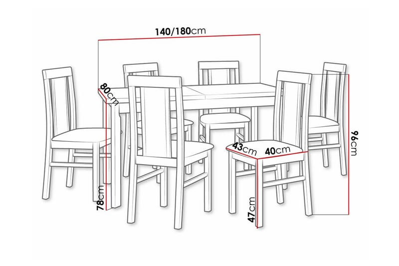 Patrickswell Matgrupp - Möbler - Matplats - Matgrupp & matbord med stolar