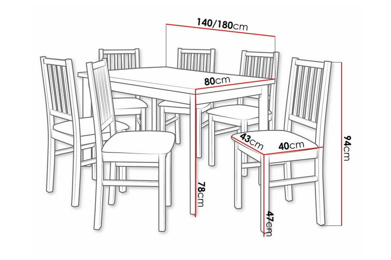 Patrickswell Matgrupp - Möbler - Matplats - Matgrupp & matbord med stolar