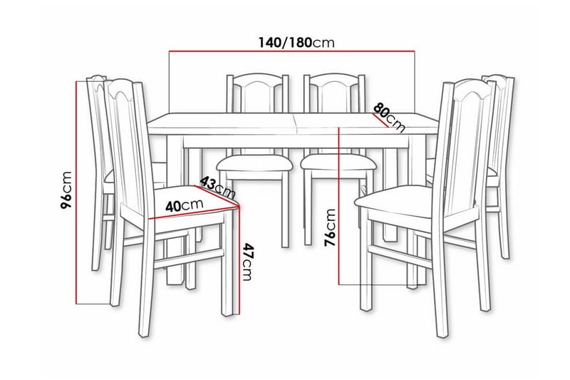 Patrickswell Matgrupp - Möbler - Matplats - Matgrupp & matbord med stolar