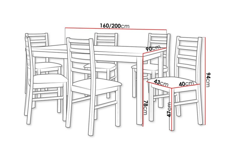 Patrickswell Matgrupp - Möbler - Matplats - Matgrupp & matbord med stolar