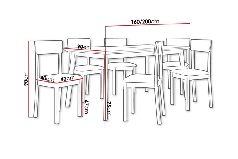 Patrickswell Matgrupp - Möbler - Matplats - Matgrupp & matbord med stolar