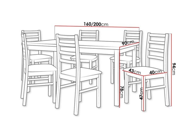 Patrickswell Matgrupp - Möbler - Matplats - Matgrupp & matbord med stolar