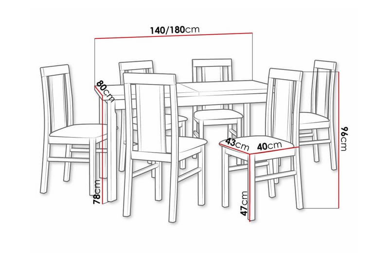 Patrickswell Matgrupp - Möbler - Matplats - Matgrupp & matbord med stolar