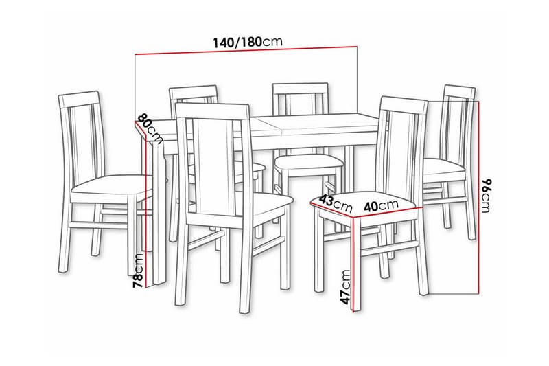 Patrickswell Matgrupp - Möbler - Matplats - Matgrupp & matbord med stolar