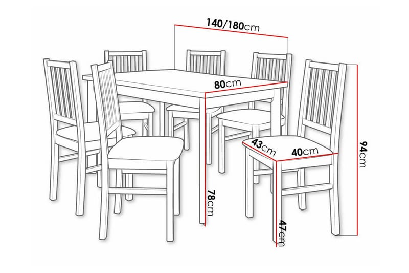 Patrickswell Matgrupp - Möbler - Matplats - Matgrupp & matbord med stolar