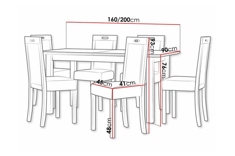 Patrickswell Matgrupp - Möbler - Matplats - Matgrupp & matbord med stolar