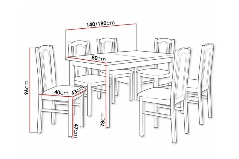 Patrickswell Matgrupp - Möbler - Matplats - Matgrupp & matbord med stolar